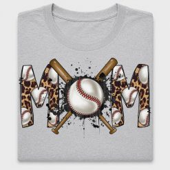 Baseball Mom Leopard DTF Transfer