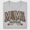 Mama Leopard Checkered DTF Transfer