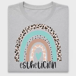 Esthetician Rainbow DTF Transfer