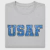 Air Force Sparkle DTF Transfer