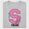 Breast Cancer Awareness Swarm DTF Transfer