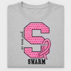 Breast Cancer Awareness Swarm DTF Transfer