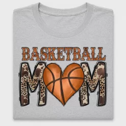 Basketball Mom Leopard DTF Transfer