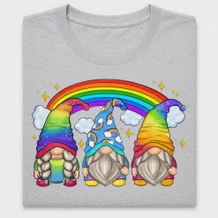 Rainbow Gnomes DTF Transfer