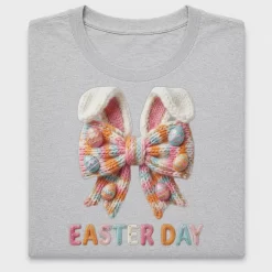 Easter Bow Bunny DTF Transfer