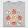 Vintage Pumpkin Daisy DTF Transfer