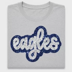 Eagles Sequin Glitter DTF Transfer