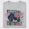 Firework Crusher Monster Truck DTF Transfer