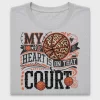 Basketball Mom Leopard Heart DTF Transfer
