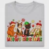 Meowy Christmas Cats DTF Transfer