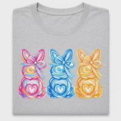 Faux Yarn Easter Bunny DTF Transfer