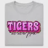 Retro Tigers We Wear Pink DTF Transfer