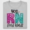 Nurse RN Good Hands DTF Transfer