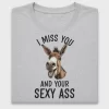 Funny Donkey I Miss You DTF Transfer