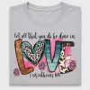 Love Scripture DTF Transfer Design