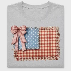 Faux Patchwork Flag DTF Transfer