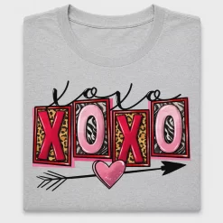 Retro XOXO Heart Arrow DTF Transfer