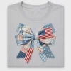 Patriotic Coquette Bow DTF Transfer
