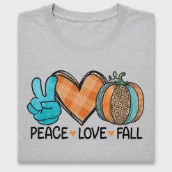 Peace Love Fall DTF Transfer