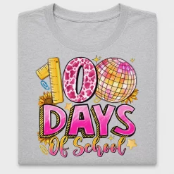 100 Days of School Disco DTF Transfer