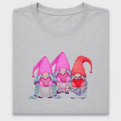 Gnome Hearts Couple DTF Transfer