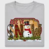 Let It Snow Snowman DTF Transfer