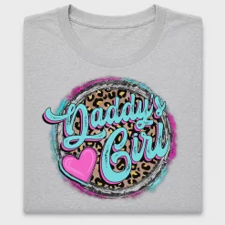 Daddy's Girl Leopard DTF Transfer