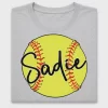 Sadie Softball DTF Transfer