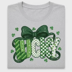 Lucky Coquette St Patrick's Day DTF Transfer