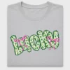 Lucky Clover DTF Transfer with Pink Bow