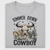 Simmer Down Cowboy Western DTF Transfer
