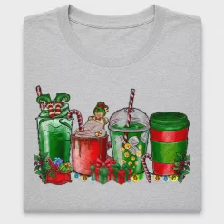 Christmas Elf Drinks DTF Transfer