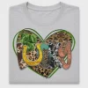 Leopard Lucky Heart St. Patrick's Day DTF Transfer