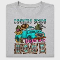 Western Truck Country Roads DTF Transfer