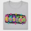 Colorful Easter Eggs DTF Transfer