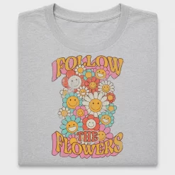 Follow The Flowers Retro DTF Transfer