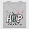 One Hip Teacher Easter DTF Transfer
