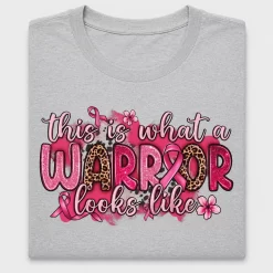 Cancer Warrior Pink Leopard DTF Transfer