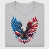 Patriotic Bald Eagle DTF Transfer