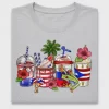 Puerto Rico Coffee Cups DTF Transfer