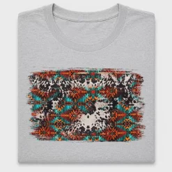Western Aztec Cowhide DTF Transfer