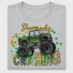 Shamrocks Crushing Monster Truck DTF Transfer