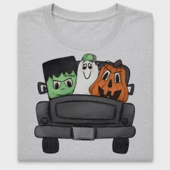 Halloween Truck DTF Transfer