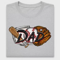 Baseball Dad DTF Transfer