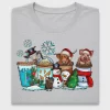 Christmas Farm Animals Drinks DTF Transfer