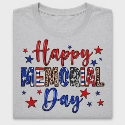 Happy Memorial Day DTF Transfer