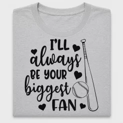 Baseball Mom "Biggest Fan" DTF Transfer