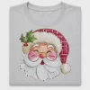 Retro Christmas Santa DTF Transfer