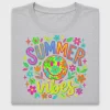 Retro Summer Vibes Smiley Face DTF Transfer
