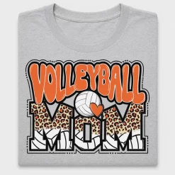 Volleyball Mom Leopard DTF Transfer
